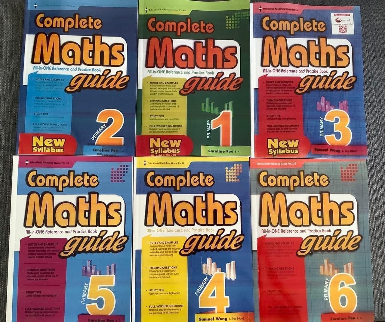 Complete maths guide - Sách toán tiểu học Singapore