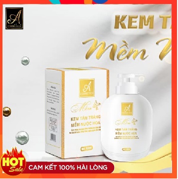 Kem tắm trắng mềm nước hoa Acosmetics, có thể ủ qua đêm, trắng sau 1 lần sử dụng
