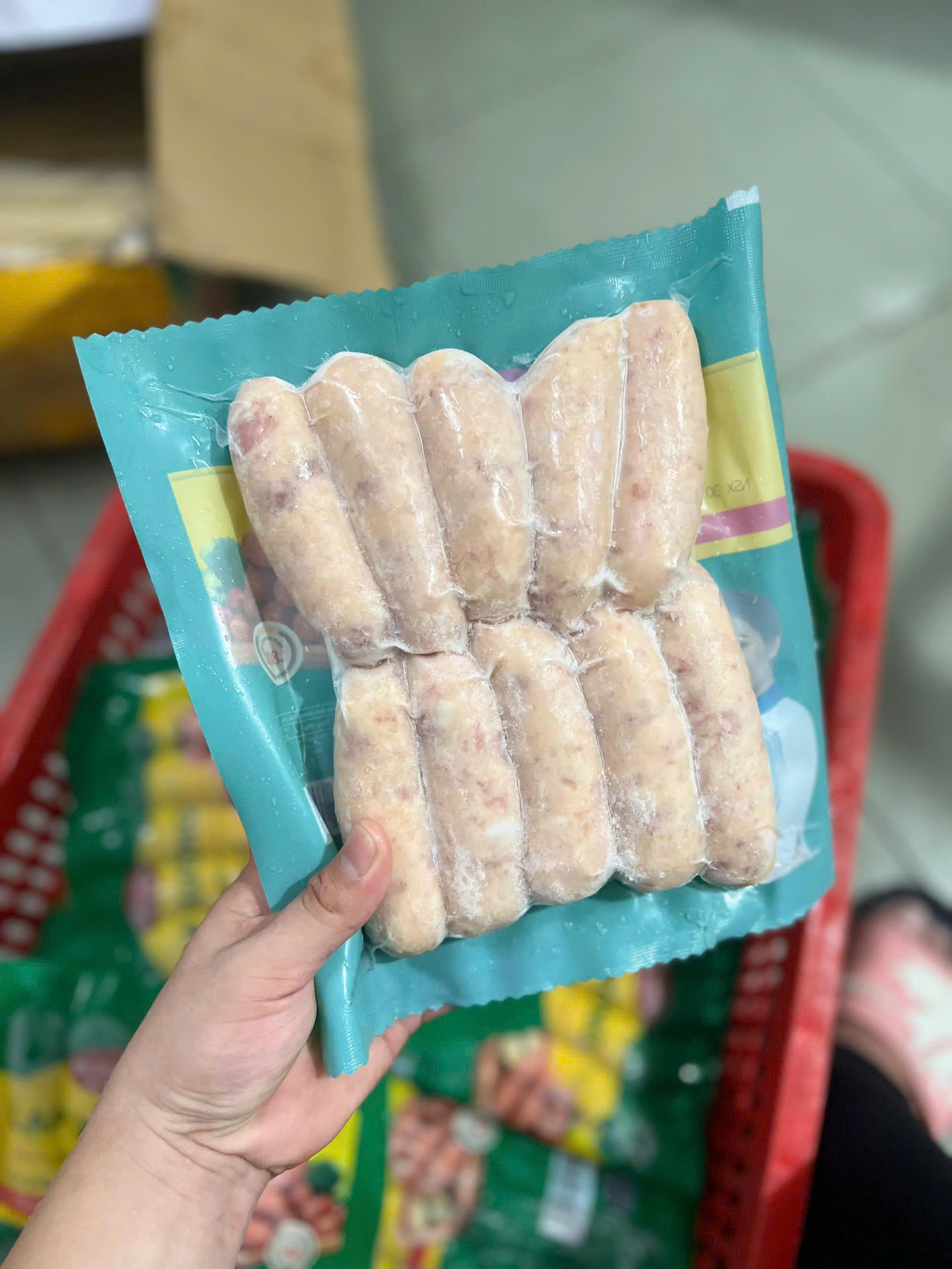 Lạp xưởng nướng đá nguyên vị - Túi 10 cây 700g ( Giao hỏa tốc HCM )