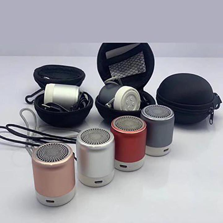 Loa bluetooth RK11 hộp tròn đen, loa di động, loa vi tính, Loa cực chất