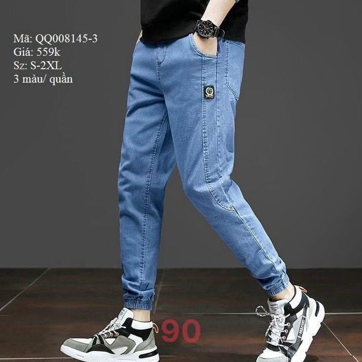 [ FREE SHIP ] Quần jogger jean nam, chất bò cao cấp, thoáng mát HOT trend 2021 phong cách Xuân Thu nhẹ nhàng, thanh lịch, chất lượng khỏi chê JN70