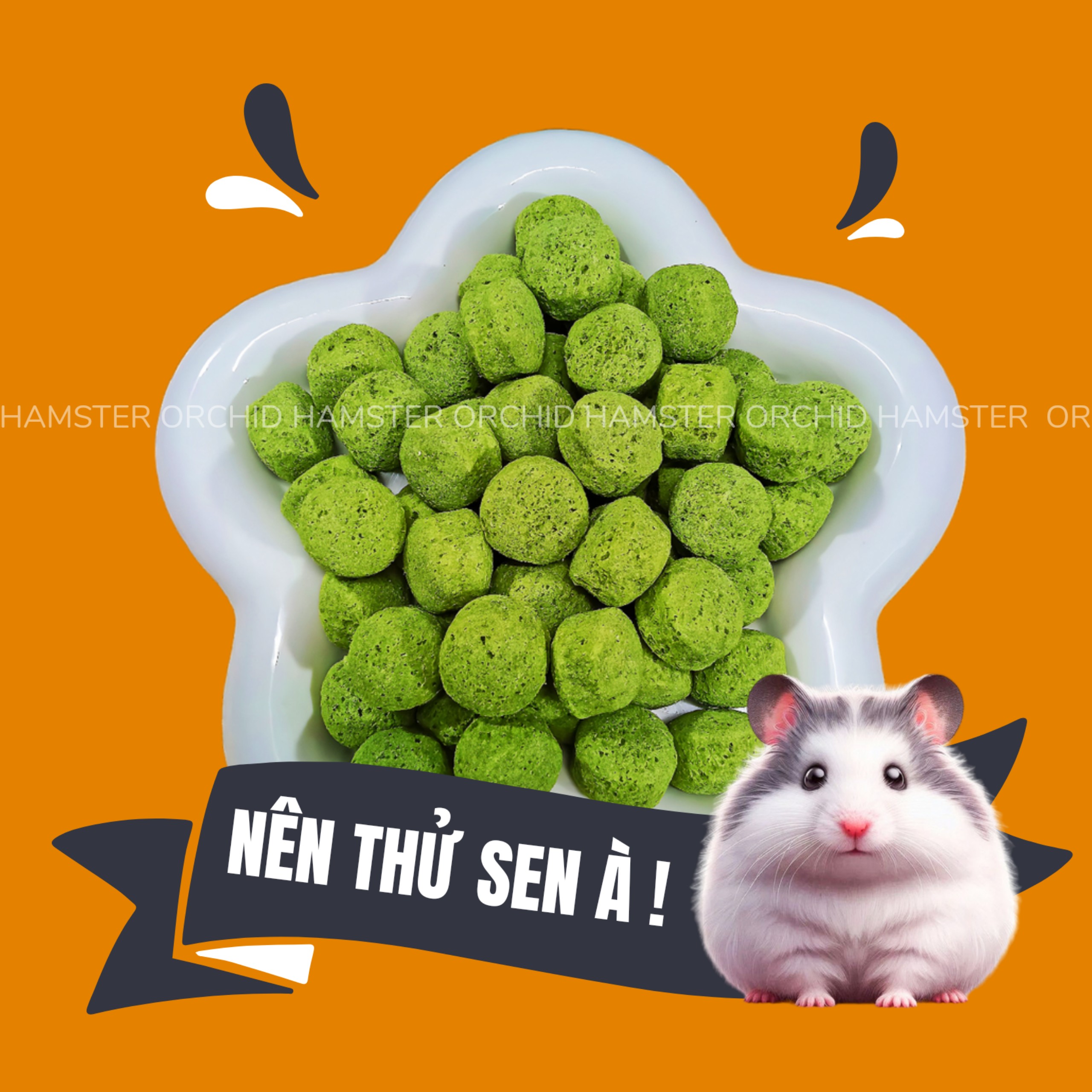 Bánh mài răng vị rau củ cho hamster , sóc , thỏ , nhím