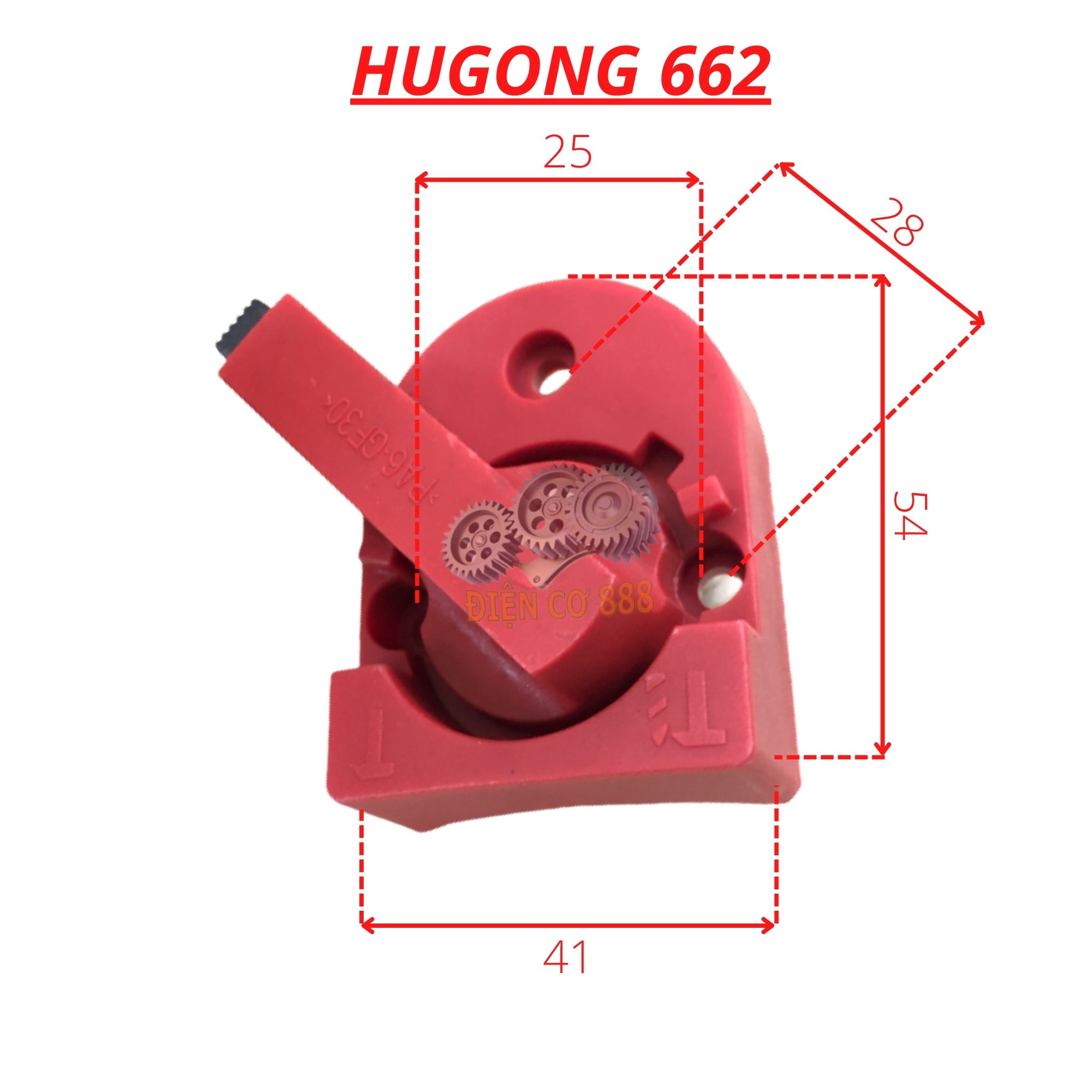 Nút chuyển chức năng khoan đục HUGONG 662