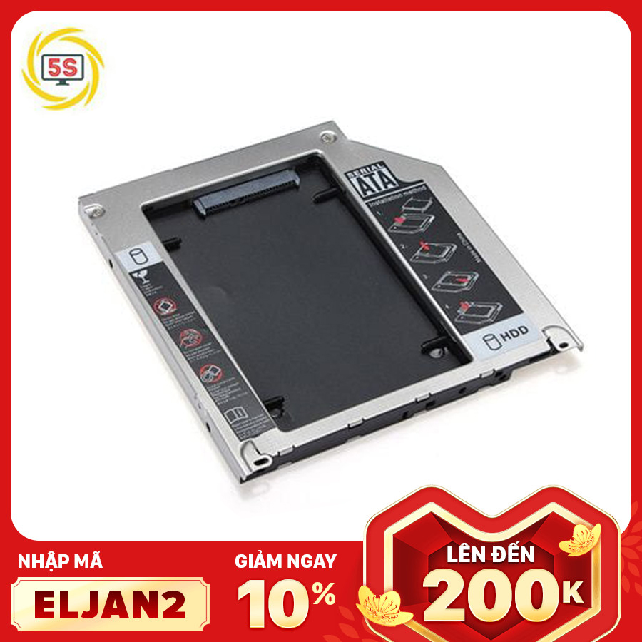 Khay Ổ Cứng Caddy Bay Sata 3.0 6Gbps