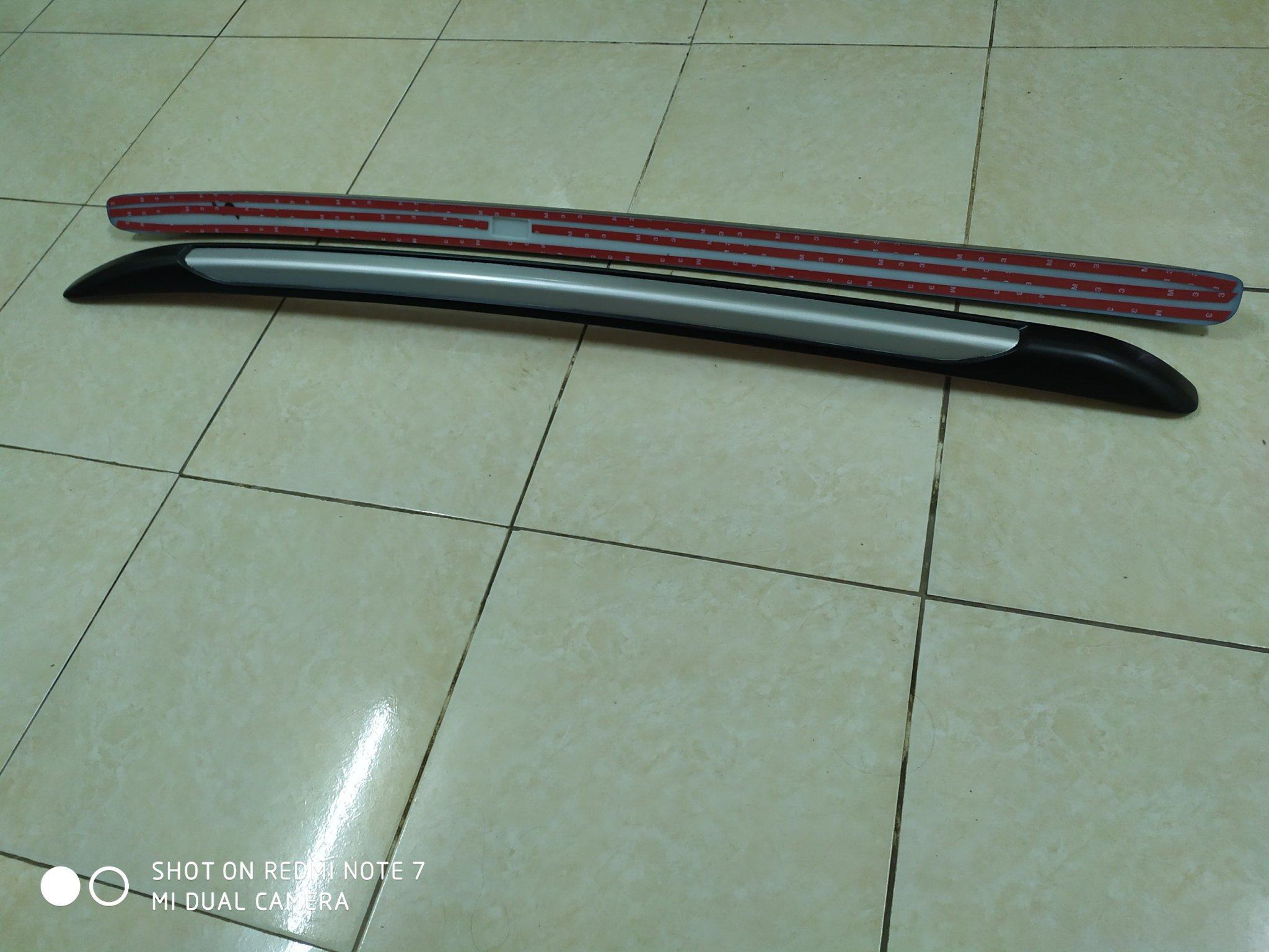 2 thanh giá nóc dán bán tải bt50, ranger