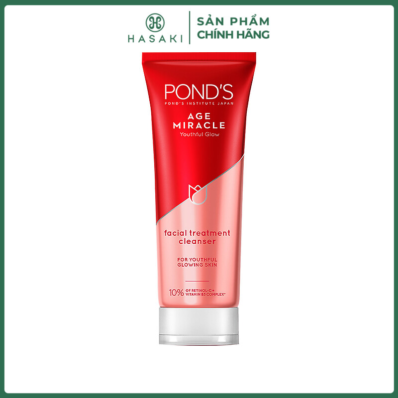 Sữa rửa mặt pond's age miracle ngăn ngừa lão hóa age miracle 100g