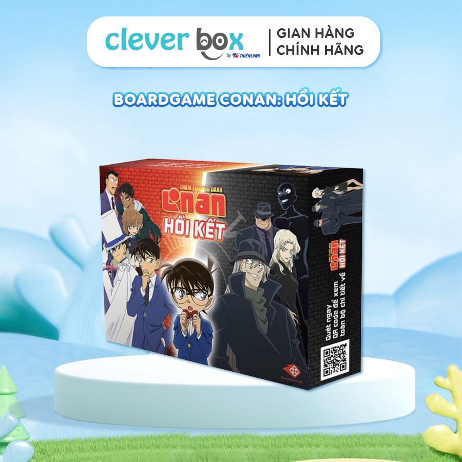 Đồ chơi sáng tạo board game vn - thám tử conan: hồi kết