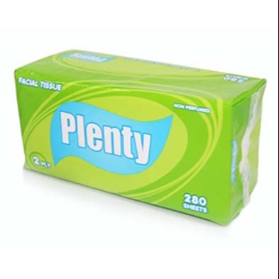Khăn giấy rút plenty 2 lớp 280 tờ/gói