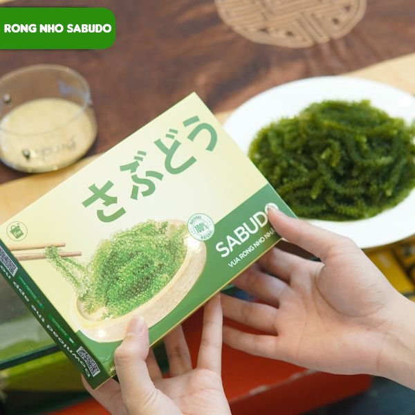 Rong nho sabudo | 03 gói tặng thêm 03 gói mè rang giá rẻ như cho.