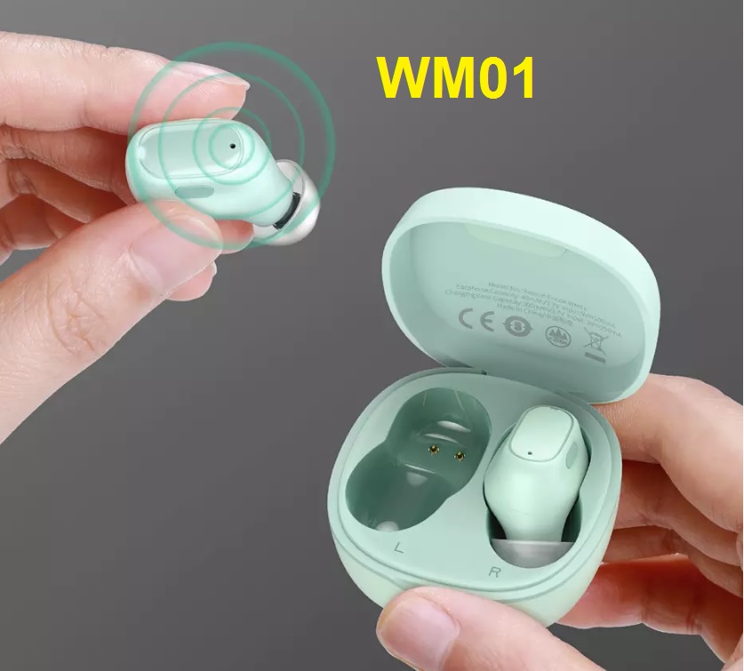 Tai nghe bluetooth 5.0 baseus wm01 tws công nghệ chống tiếng ồn hiện đại