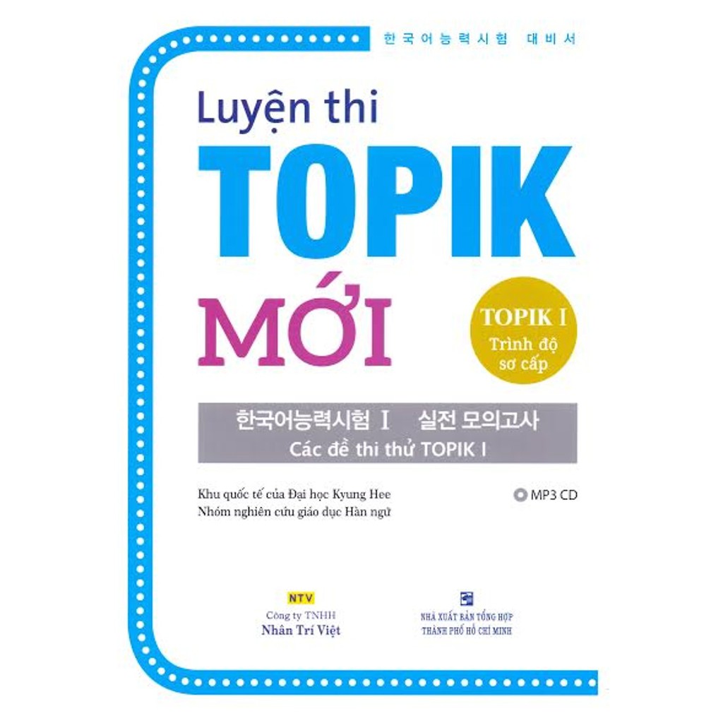 NS Minh Tâm - Sách - Luyện Thi TOPIK 1 - Trình Độ Sơ Cấp