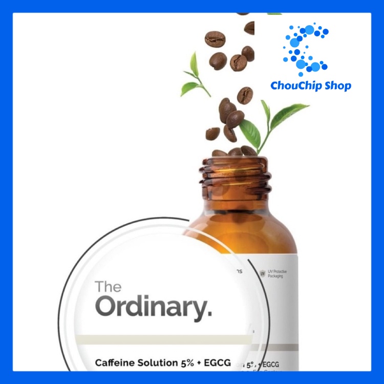 [HCM]Tinh chất dưỡng mắt The Ordinary Caffeine Solution 5% + EGCG 30ml