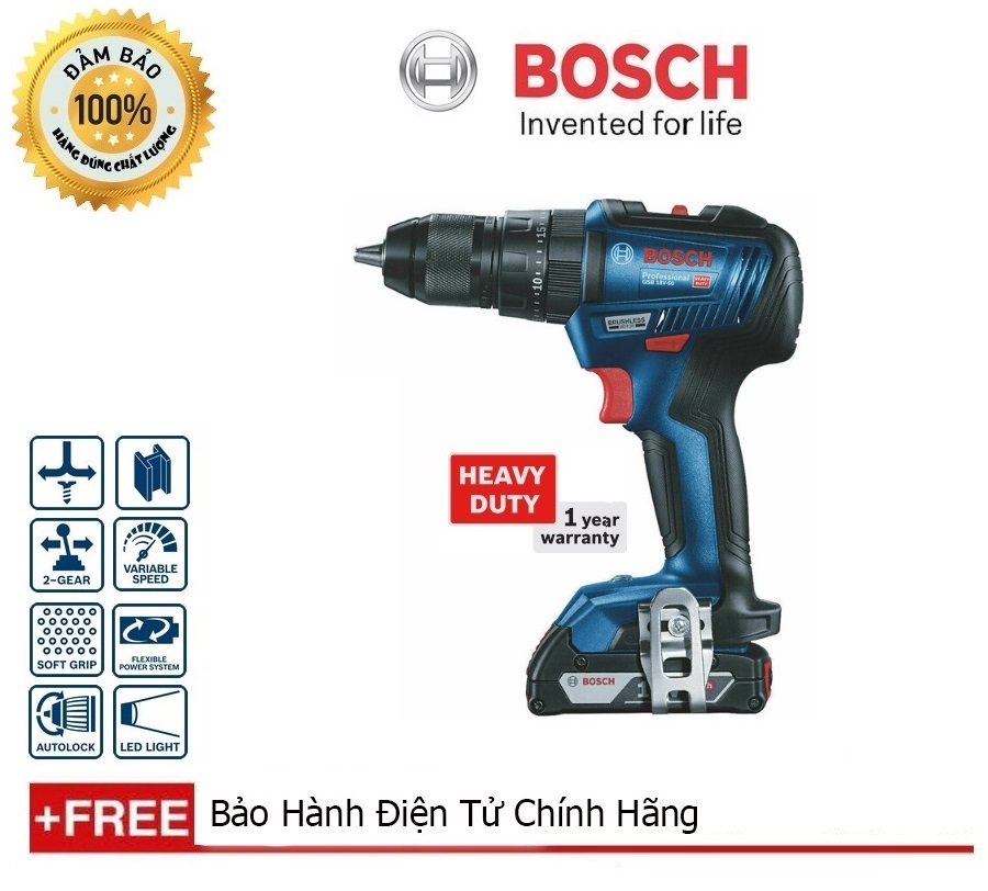 Máy khoan pin bosch gsb 18v-50