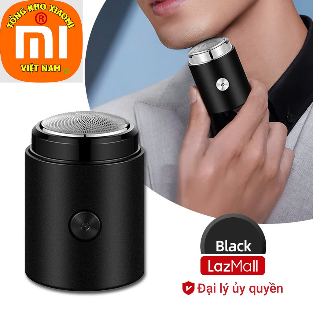 Đẹp Trai Live LazMall Số 1 Xiaomi Máy Cạo Râu Mini Cầm Tay Đặc Biệt Xiaomi Máy Cạo Râu Mini Cầm Tay Thế Hệ Mới 3 Lưỡi Thông Minh Cầm Tay Nhỏ Gọn, Tiện Lợi, Sạc Lại Bằng USB Tiện Lợi Hàng Hot