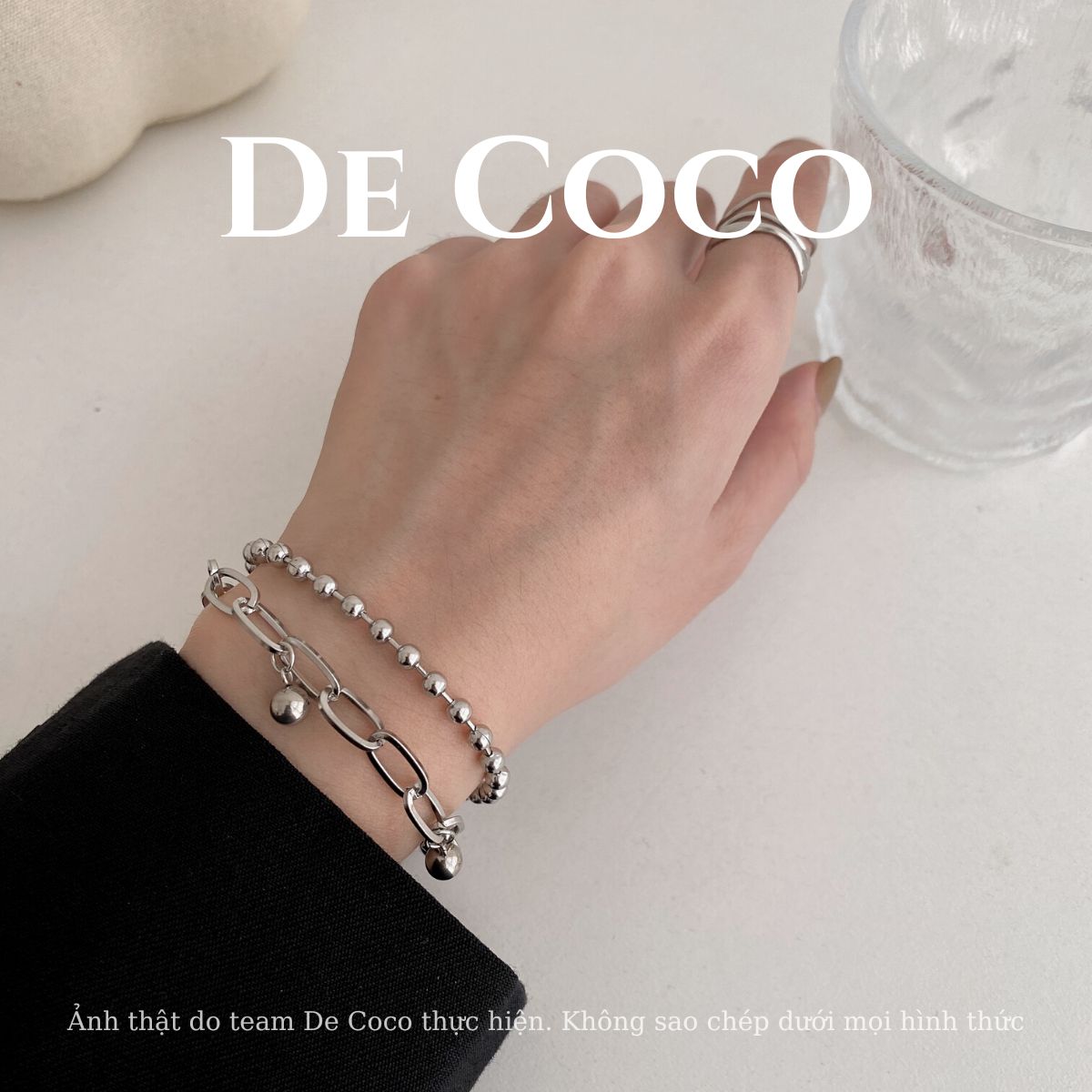 Vòng tay layer xích Meret De Coco