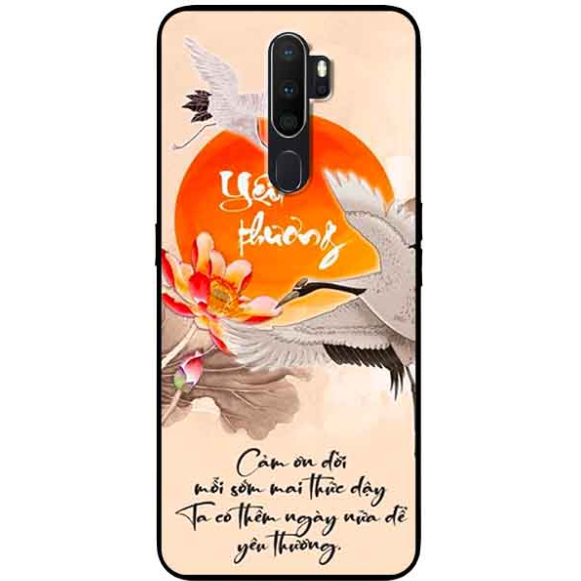 [HCM]Ốp lưng in cho Oppo A9 2020/ A5 2020 Mẫu Yêu Thương