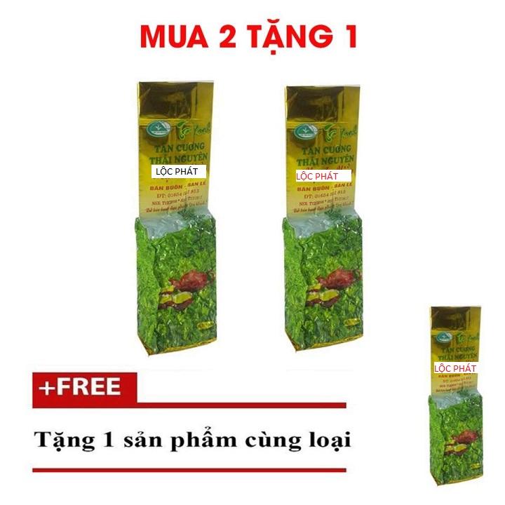 [HCM][MUA 2 TẶNG 1] Bộ 2 Gói Chè (trà) Tân Cương Thái Nguyên +Tặng 1 sản phẩm cùng loại thượng hạng