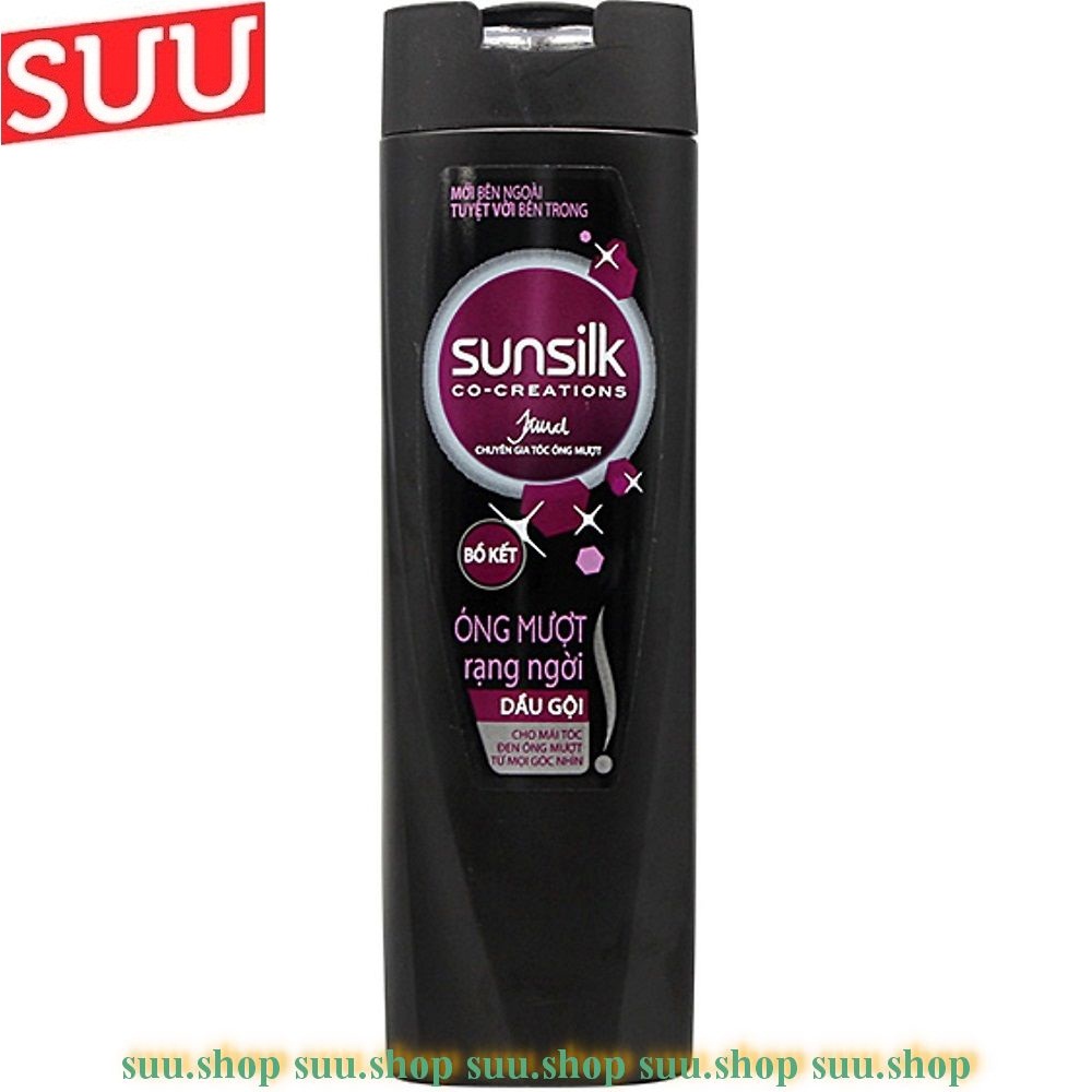 Dầu gội đầu 170ml sunsilk màu đen óng mượt rạng ngời
