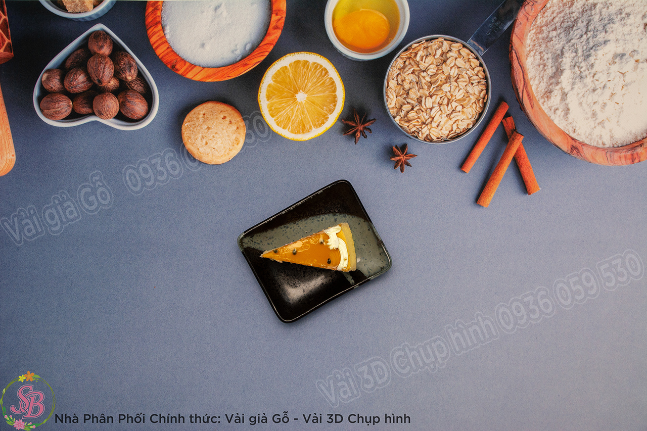 [HCM]PHÔNG NỀN CHỤP HÌNH THỨC ĂN - 50x75cm