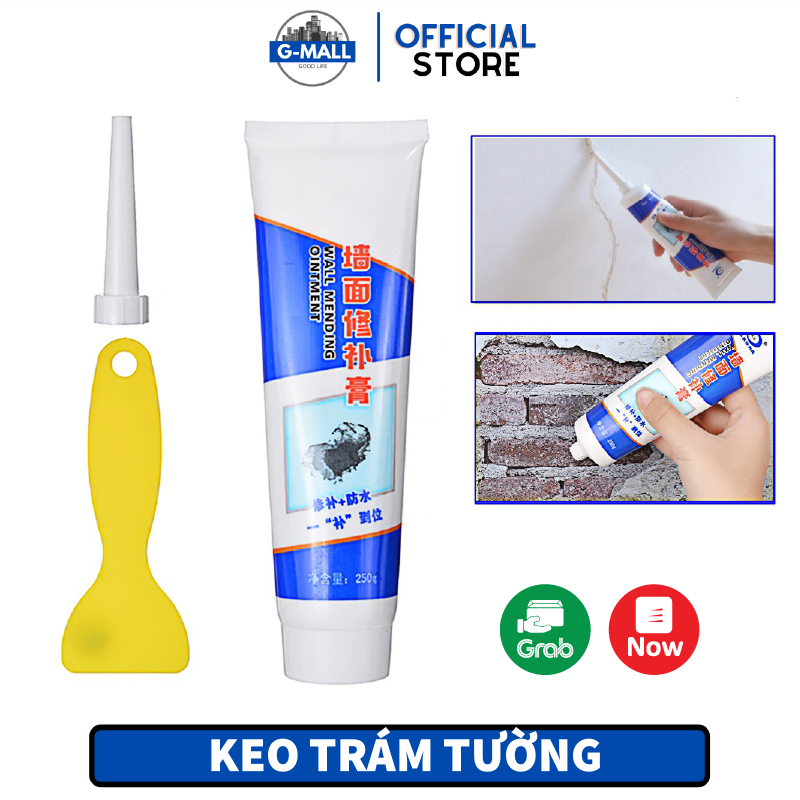 Keo vá tường keo trám vết nứt tường thông minh keo chống thấm vá tường
