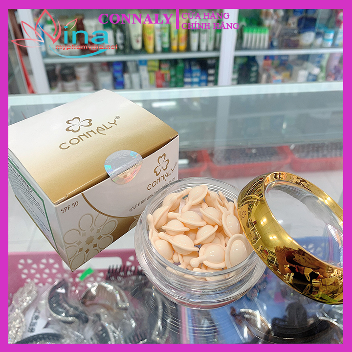 [HCM]SERUM CONNALY TRẺ HOÁ DA VỚI TINH CHẤT COLLAGEN, TRÀ XANH VÀ CÁC LOẠI THẢO DƯỢC HỘP 30 VIÊN