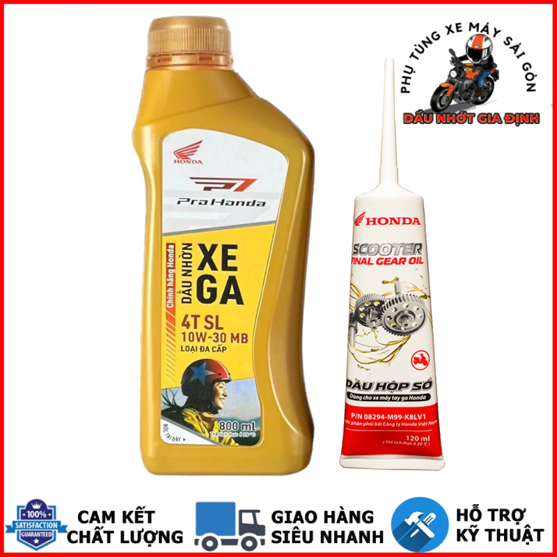 Nhớt xe ga Honda Pro 10W30 800ML mẫu mới chính hãng dành cho xe ga [Mua 5 tặng 1 phểu]