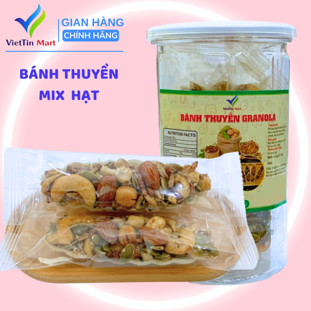 Bánh Thuyền Mix Hạt Dinh Dưỡng VIETTIN MART
