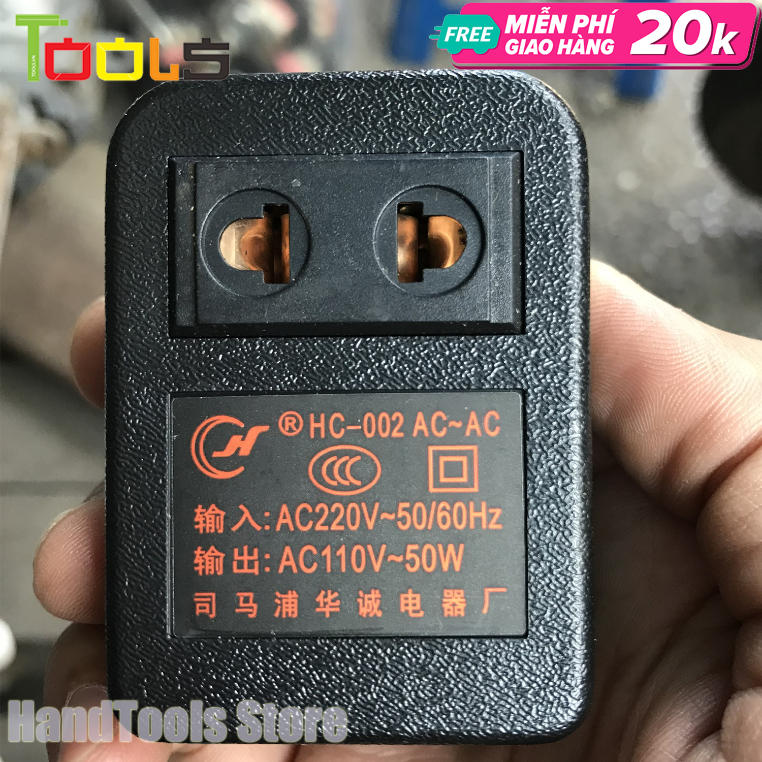 Adapter chuyển đổi nguồn điện 220V sang 110V 50W