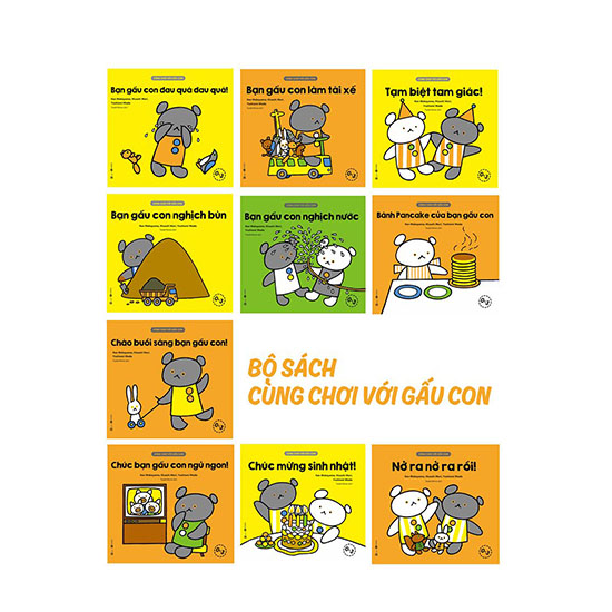 Bộ sách Cùng chơi với Gấu con