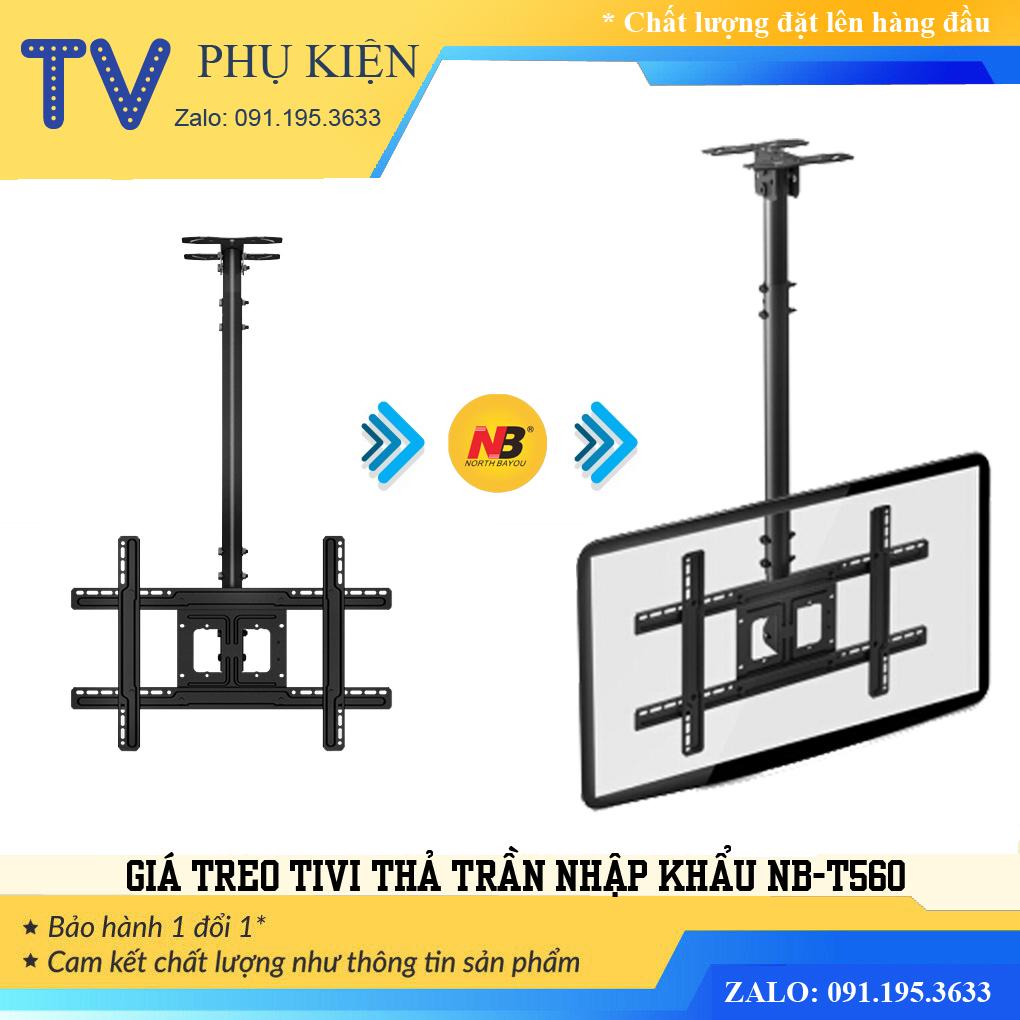 Giá Treo Tivi Thả Trần NB-T560 32 - 65 inch - Giá treo tivi trên trần nhà
