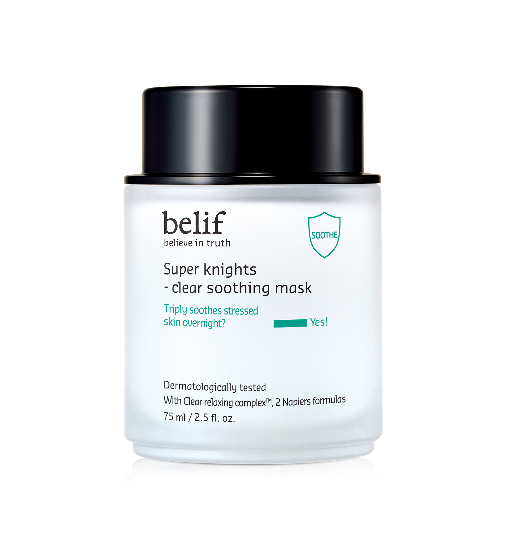 Mặt nạ ngủ làm dịu và chăm sóc da nhạy cảm belif Clear Soothing Mask 75ml
