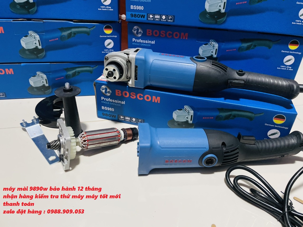 Máy mài - máy cắt -cầm tay đuôi dài-1050w có chỉnh tốc độ