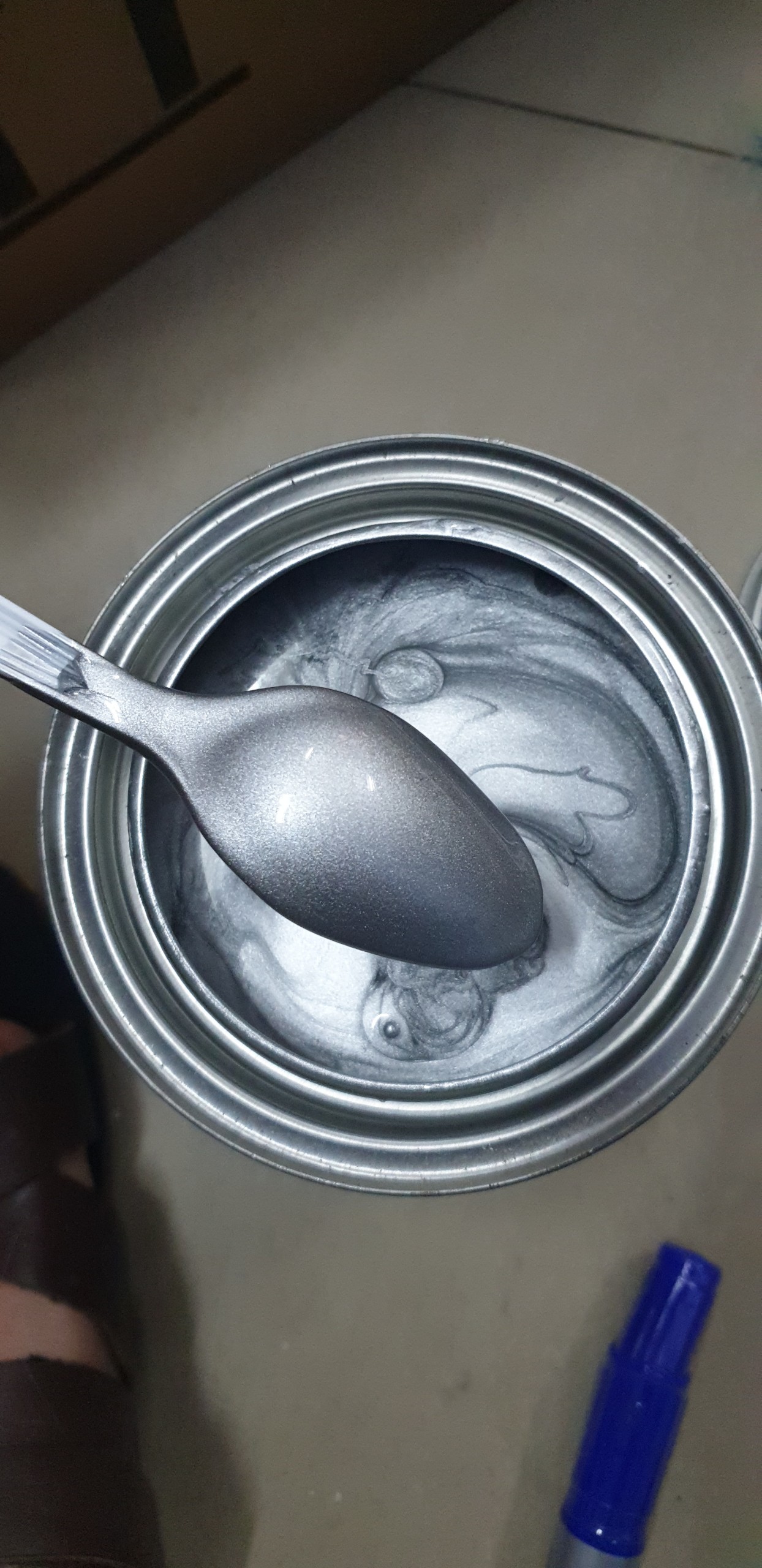 QP1316/QM103 Sơn màu nhũ bạc sáng 1K Autopaint lon 1 Lít, nước sơn nhũ, sơn màu bạc, nước sơn nhũ, sơn màu bạc SONQUANGPHU8856