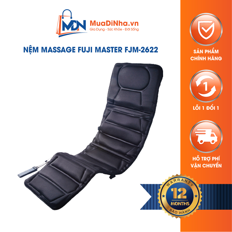 Nệm massage toàn thân fuji master fjm-2622 công nghê nhật bản | muadinha