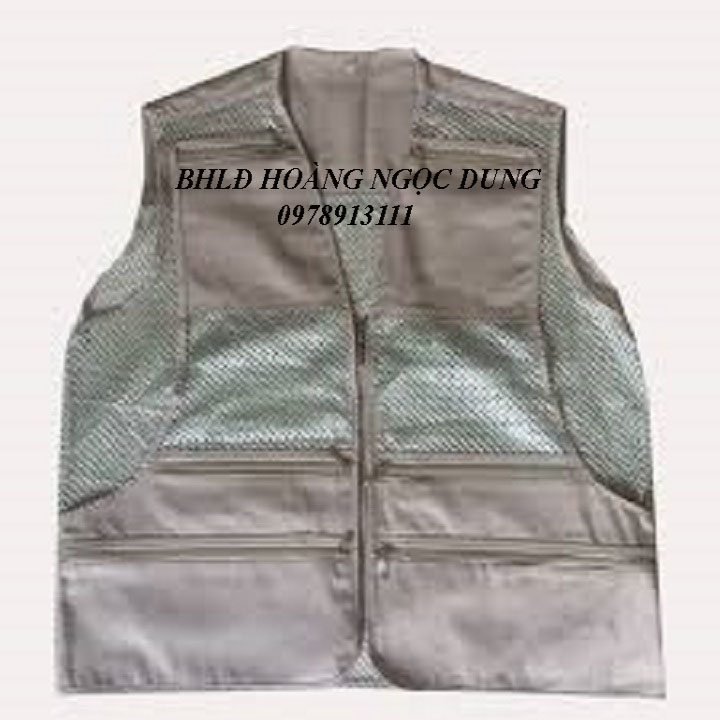 Áo ghi lê bảo hộ lao động 8 túi .áo bảo hộ lao động phản quang 8 túi , áo ghi lê 8 túi phản quang bảo hộ lao động