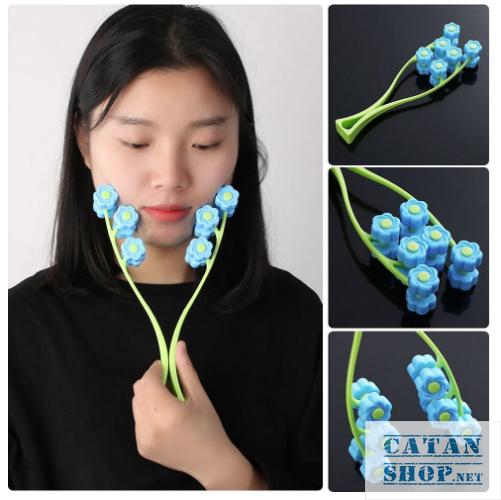 [HCM]Dụng Cụ Massage Bông Hoa Làm Thon Gọn Mặt Vline giúp tăng cường sự trao đổi chất nhằm làm chậm quá trình lão hóa tăng sức đàn hồi cho da