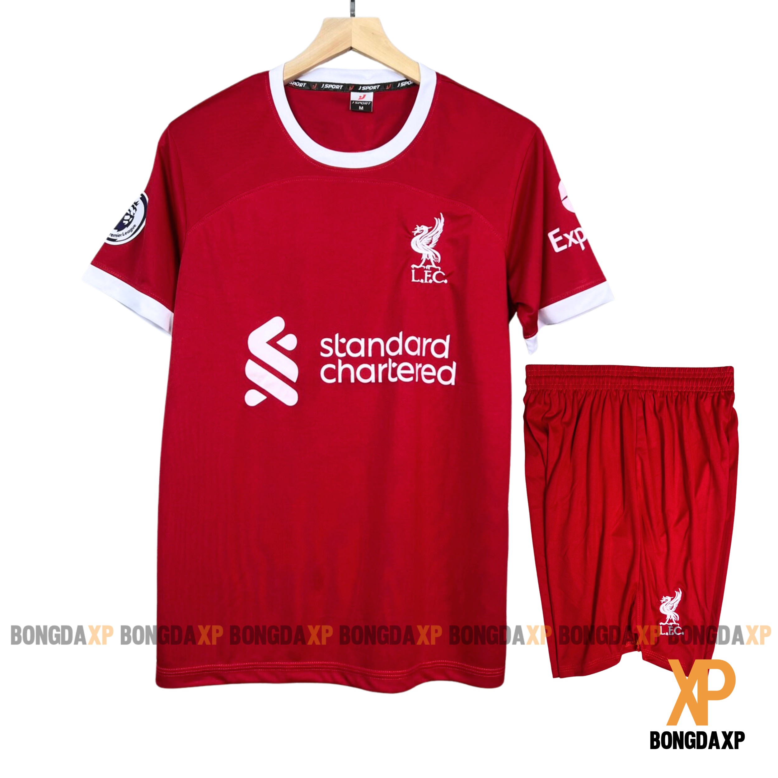Quần áo bóng đá, đồ đá banh CLB Liverpool Mới Vải thun lạnh cao cấp