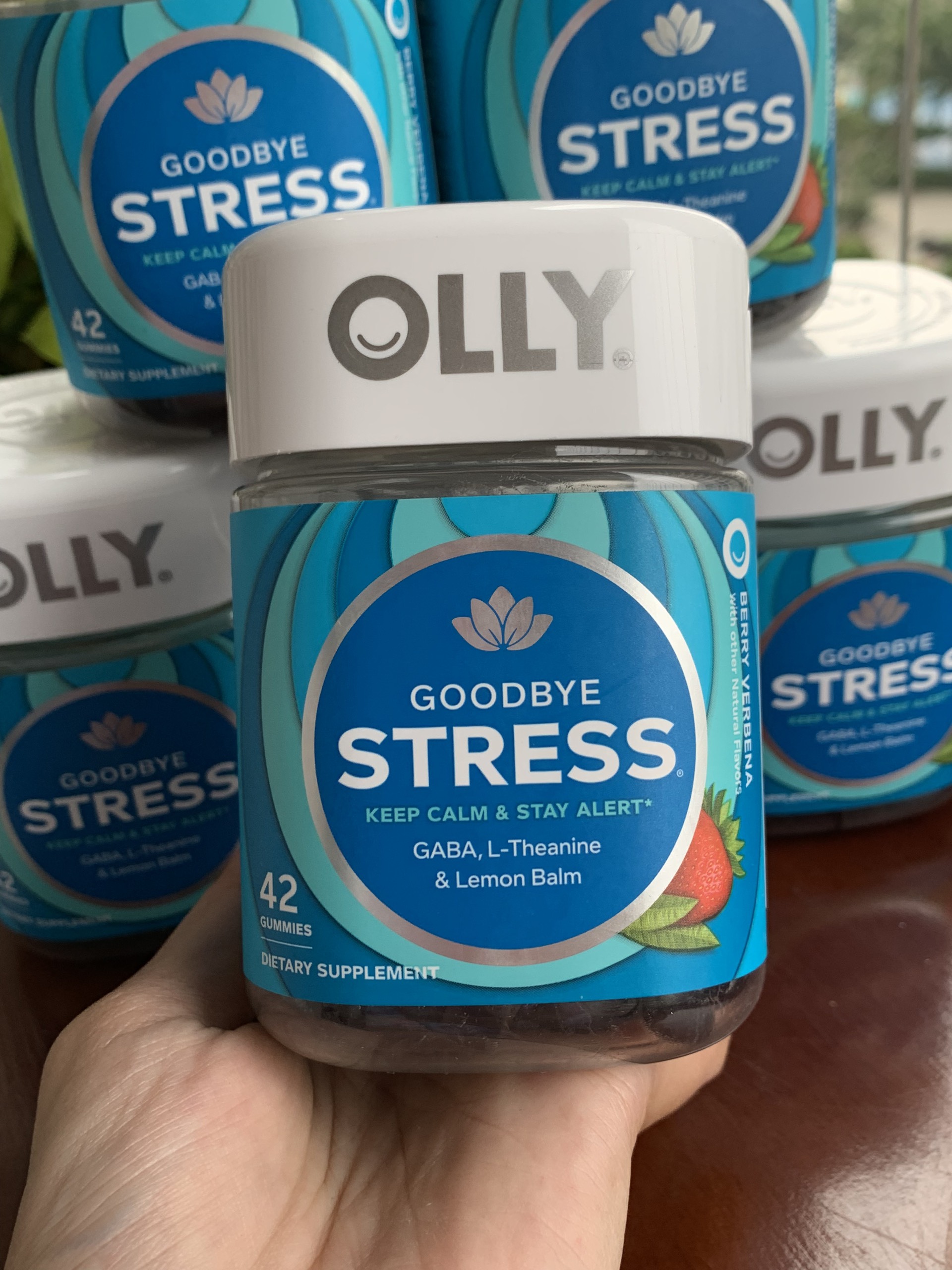 Kẹo dẻo giảm stress olly 42 viên
