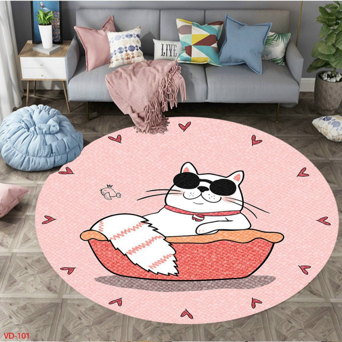 Thảm Bali - Thảm Tròn Cao Cấp