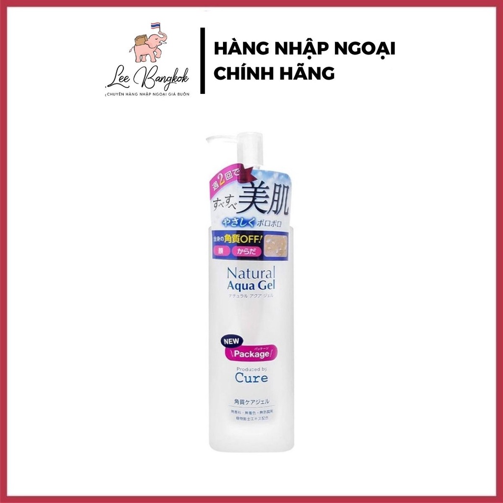 Tẩy da chết tẩy tế bào chết cure natural aqua gel nội địa nhật bản 250g
