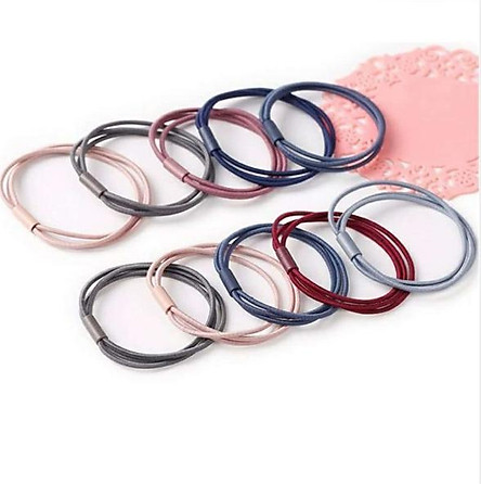 5 sợi cột tóc đơn giản tiện dụng