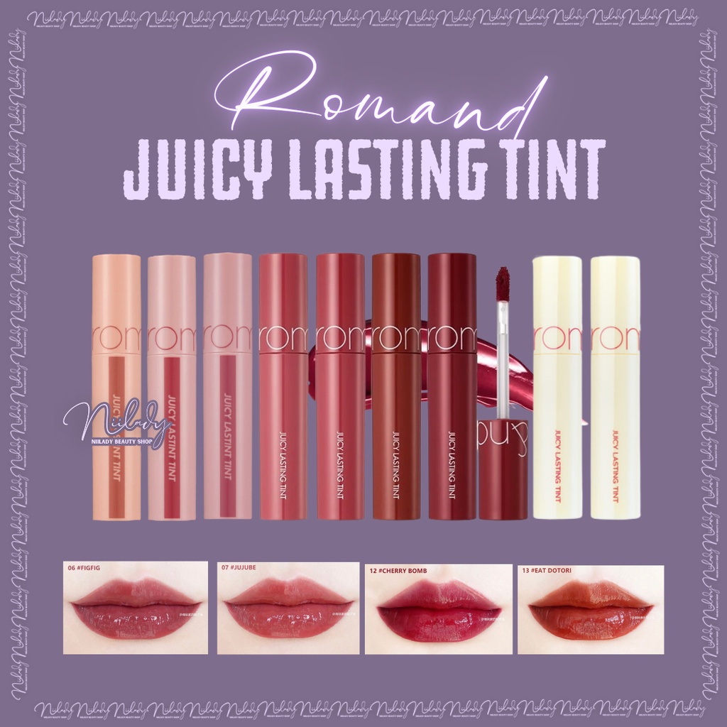 Màu 06 - 39 Son Romand Juicy Lasting Tint JUICY