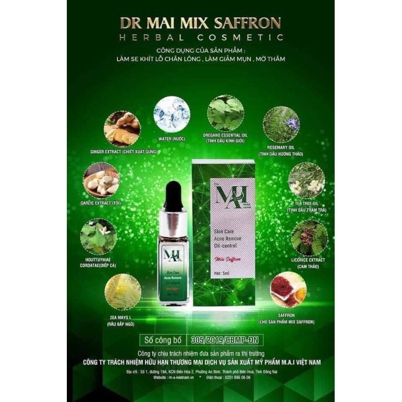 Serum dr mai chính hãng