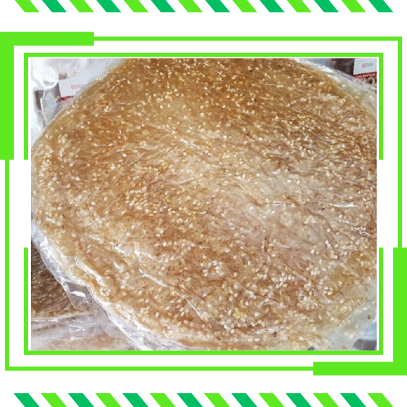 Bánh tráng ngọt mè gừng loại dày 250gr/gói - cá cơm khô nha trang