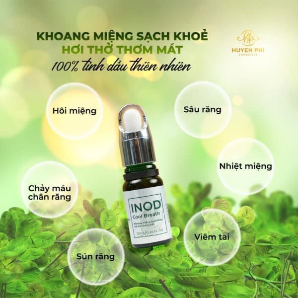 -tinh dầu hôi miệng inod huyền phi, khử mùi hôi miệng, ngừa sâu răng, viêm lợi, nhiệt miệng, lecaro store