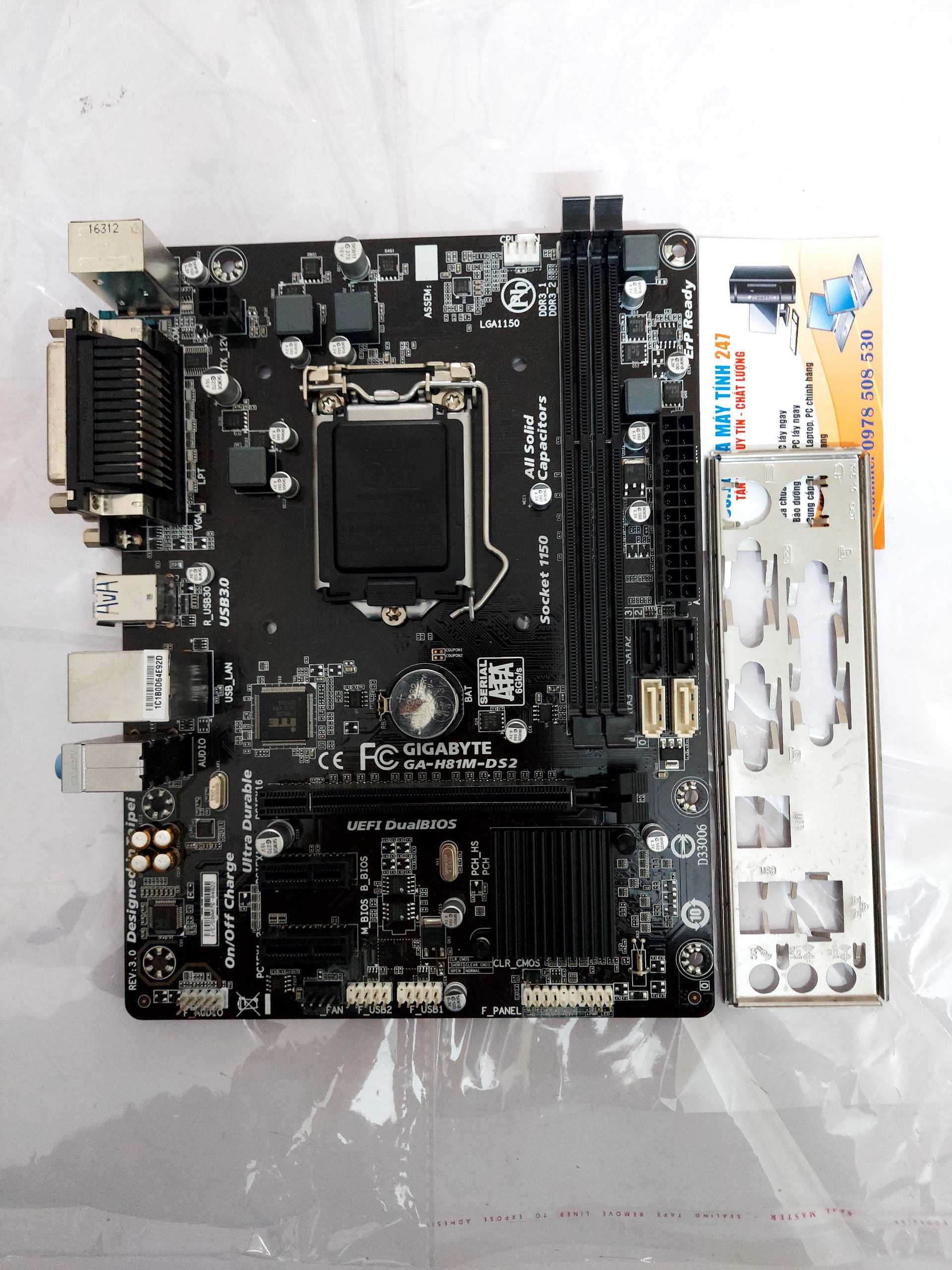 Main Gigabyte H81 socket 1150 DDR3 Zin
