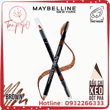 Chì Kẻ Mày 2 Đầu sắc nét tự nhiên Maybelline New York Define & Blend Brow Pencil 0.16g