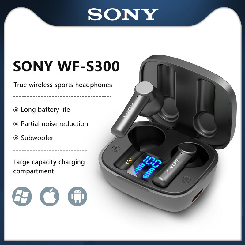Sony s300 tai nghe không dây tai nghe bluetooth tai nghe nhét trong 5.0 tai nghe bluetooth thể thao tai nghe tws có hộp sạc