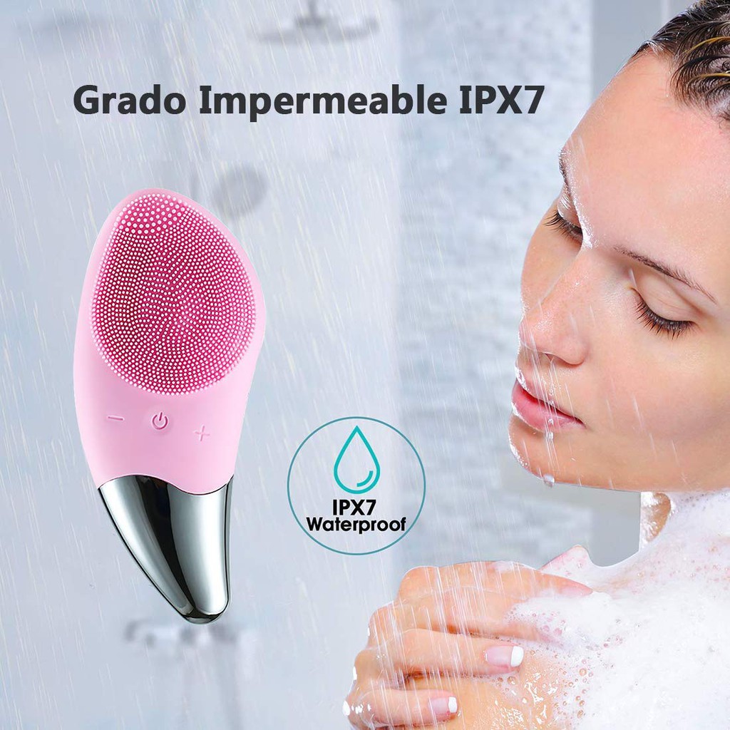 MÁY RỬA MẶT MASAGE NÂNG CƠ MẶT 3IN1 SONIC FACIAL BRUSH CAO CẤP