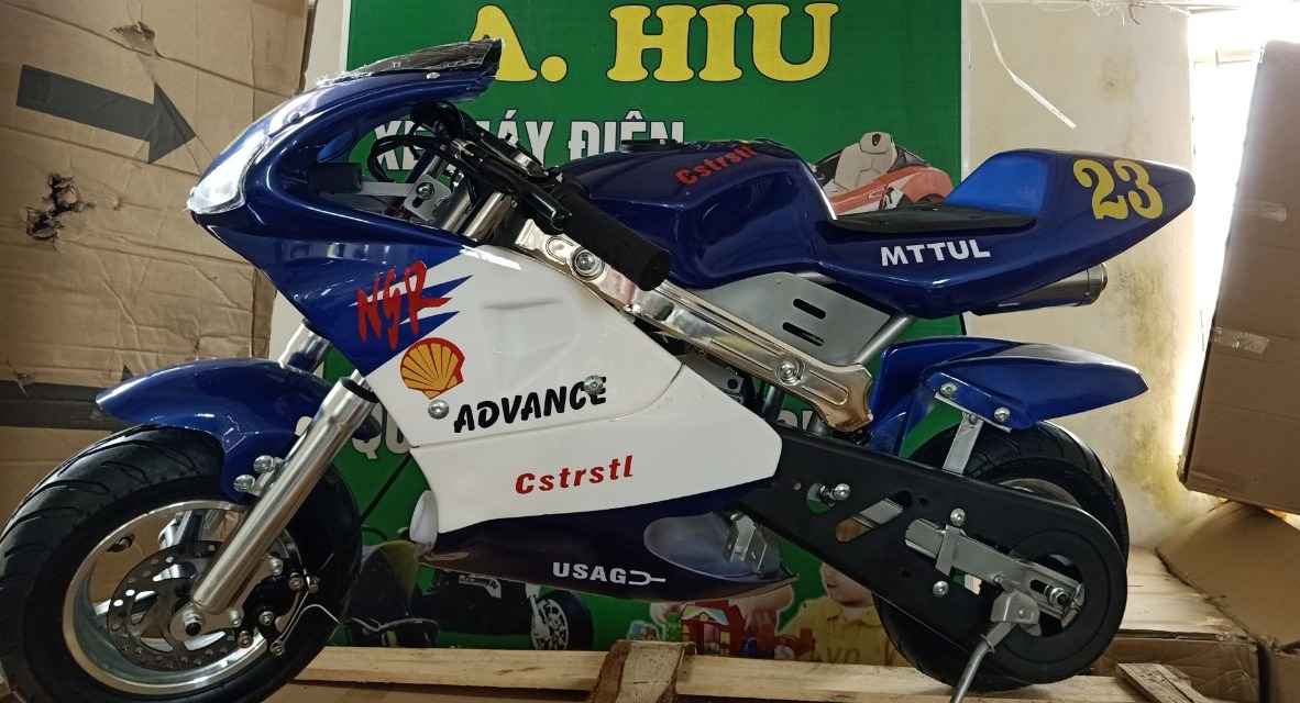 [FREE SHIP ] Xe moto mini 50cc -BẢN MỚI 2021 CÓ ĐÈN + PHUỘC - mẫu mới 2 thì pô kiêu như xipo -xe ruồi - xe tam mao - tặng 1 chai nhớt